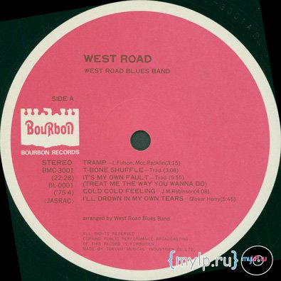 West road band (1975) - West road blues band