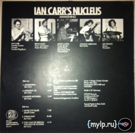 IAN CARR'S NUCLEUS - Awakening - MOOD Rec. 28619